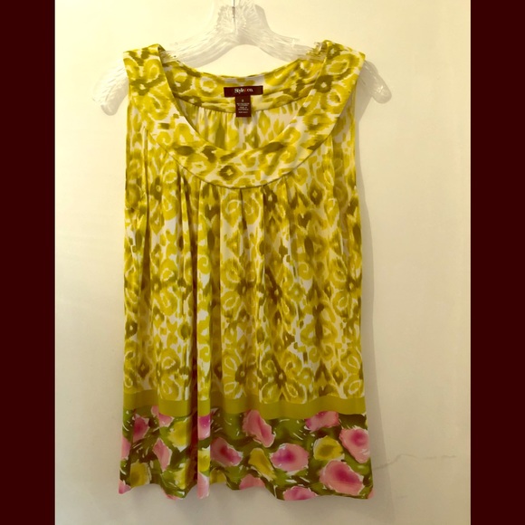 Sleeveless tunic by Style and Co - Picture 1 of 4
